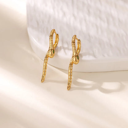 Medusa’s Snake Earrings