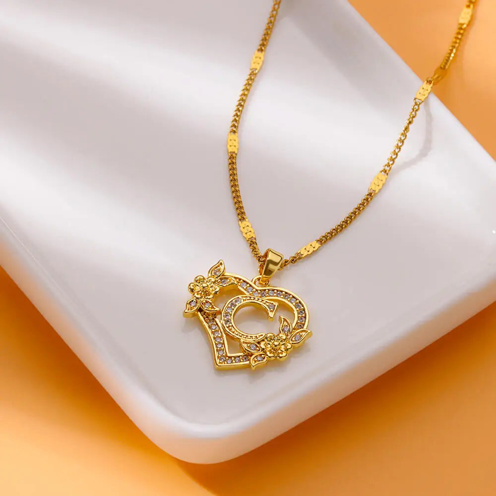 Our Bond Initial Necklace