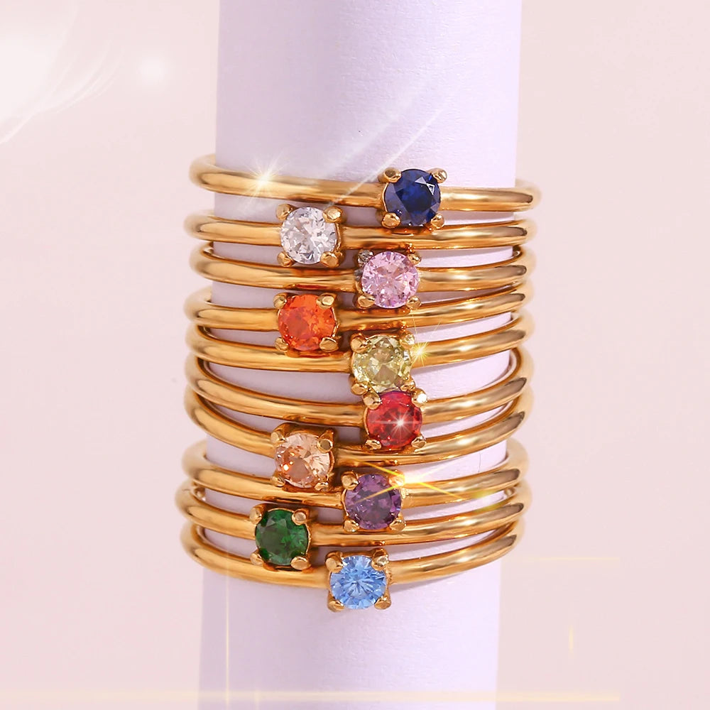 Birthstone Rings