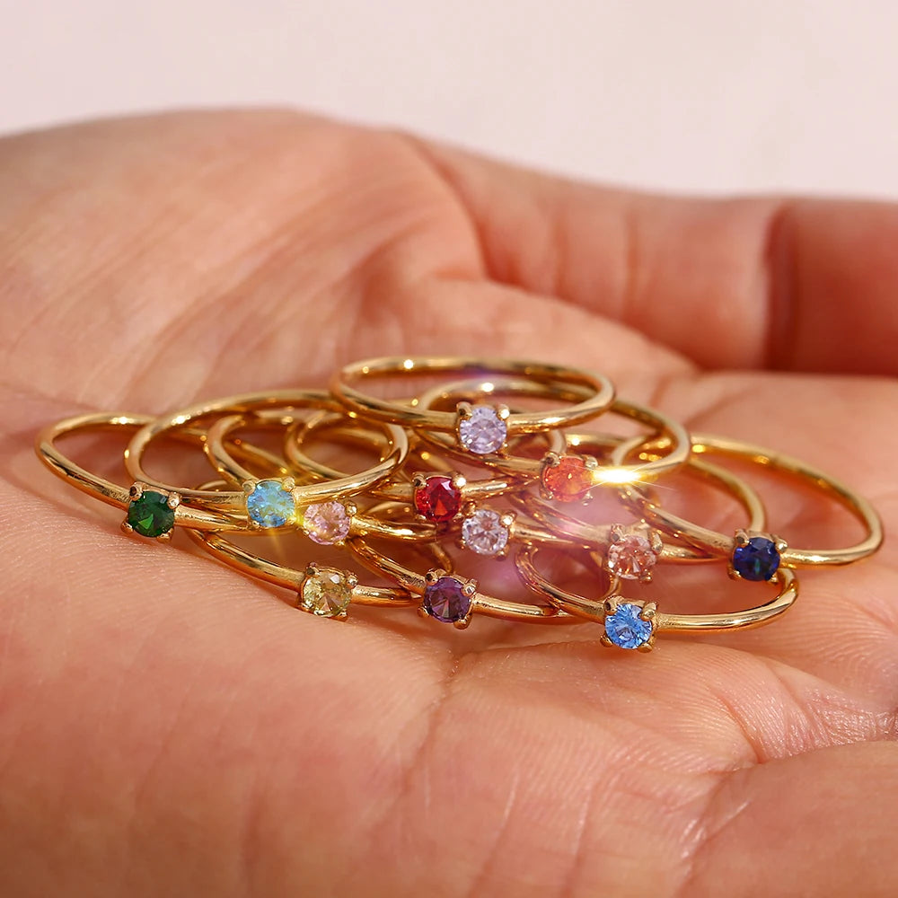 Birthstone Rings