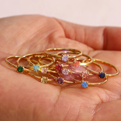 Birthstone Rings
